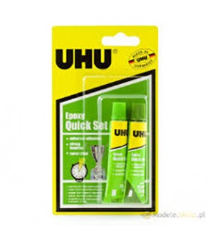 UHU 37555 EPOXY QUICK SET 2X10ML  