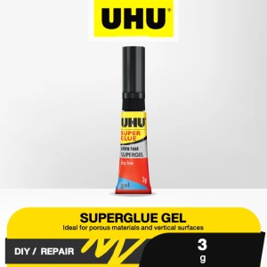 UHU 37615 SUPER GLUE GEL 3g     