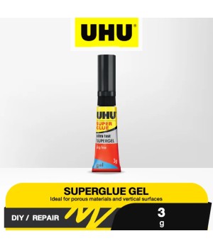 UHU 37615 SUPER GLUE GEL 3g     