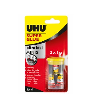 UHU 45420 SUPER GLUE 3X1G