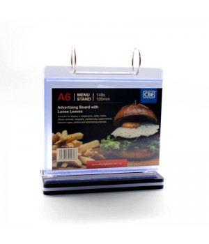 CBE 289 MENU STAND A6-HORIZONTAL     