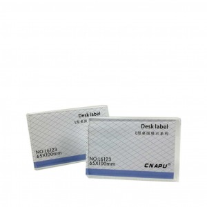 L6123 DESK LABEL 65x100MM   