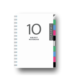 10S-A5 10 SUBJECT NOTE BOOK   