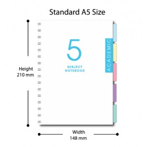 5S-A5 5 SUBJECT NOTE BK  