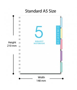 5S-A5 5 SUBJECT NOTE BK  