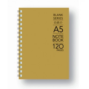 BS-120-A5 BLANK NOTE BK 100gsm 120P    