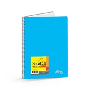 WIRE-O PP COVER SKETCH BOOK (PERFORATED)