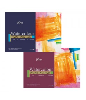 WATER COLOR PAPER PAD, 100% COTTON 