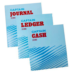 CAPTAIN A4 BOOK KEEPING (CASH / JOURNAL / LEDGER)