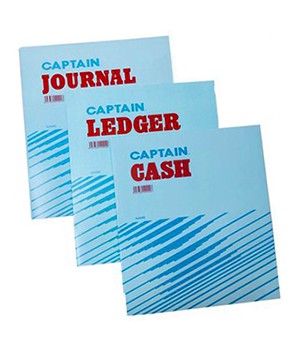 CAPTAIN A4 BOOK KEEPING (CASH / JOURNAL / LEDGER)