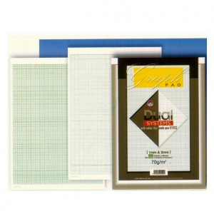 CAPTAIN GRAPH PAD 1MM AND 2MM 70gsm 