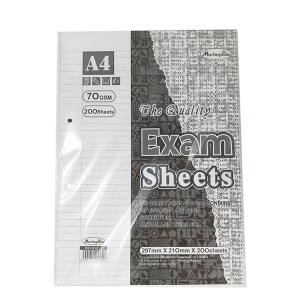 ES2007-1 EXAM SHEETS