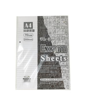 ES2007-1 EXAM SHEETS