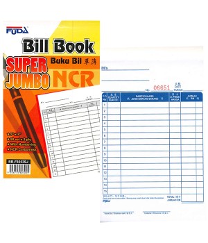 FUDA (NCR) BILL BOOK BB-F8053SJ 