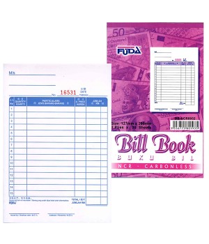 FUDA (NCR) BILL BOOK BB-NCR8052 