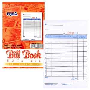 FUDA (NCR) BILL BOOK BB-NCR8053 