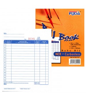 FUDA BILL BOOK BB-NCR6703 