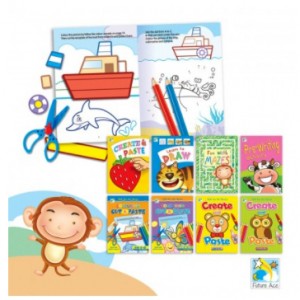 FUTURE ACE - B5+ CHILDREN ACTIVITY BOOKS  