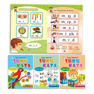 FUTURE ACE - B5+ CHILDREN MALAY ACTIVITY BOOKS   