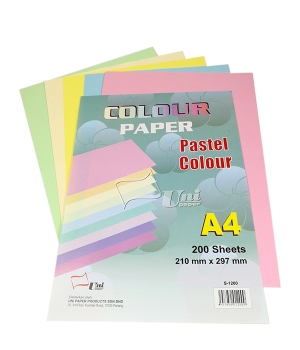 UNI S1200 PASTEL COLOUR PAPER