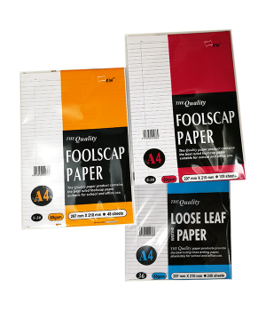 UNI S36 FOOLSCAP PAPER, 60GSM