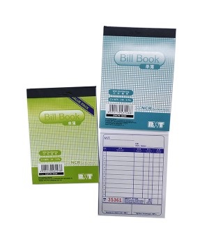 3.5X5 BILL BOOK (2) NCR