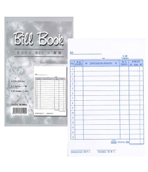 TOPLINE BILL BOOK BB-T805-1 