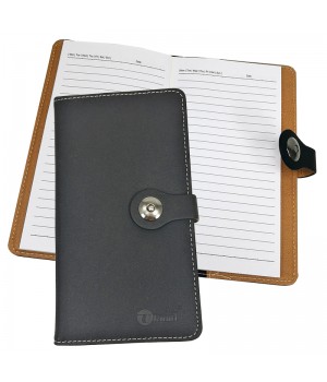 UKAMI S8304 PVC WALLET NOTE BOOK  (RULED LINE) 