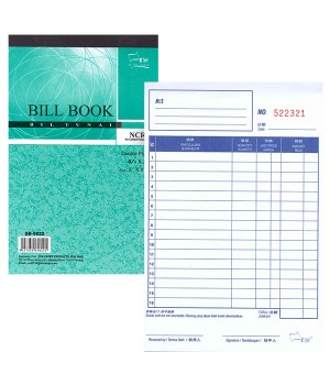 UNI (NCR) BILL BOOK SB-5822  