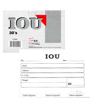 UNI IOU CASH VOUCHER 