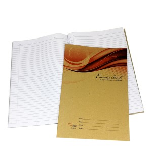 UNI S-4007 A4 80P KRAFT EXERCISE BOOK  