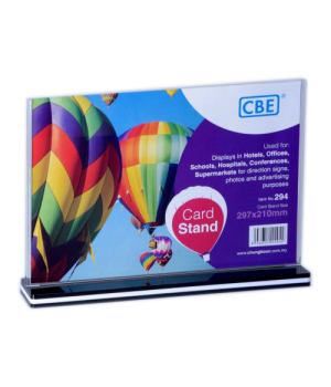 CBE 294  CARD STAND A4-HORIZONTAL  