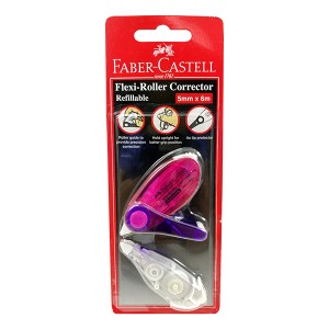 FABER CASTELL 169202 FLEXI-ROLLER CORRECTOR+REFILL 