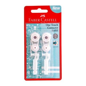 FABER CASTELL 169205 ONE TOUCH CORR REFILLx2   