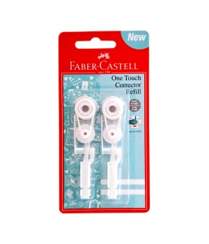 FABER CASTELL 169205 ONE TOUCH CORR REFILLx2   