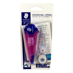 STAEDTLER 62022BKSLO CORR TAPE REFILL+REFILL 