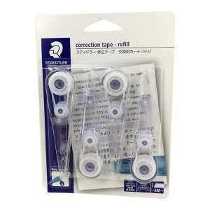 STAEDTLER 6203BK4LO CORR REFILL TAPE  