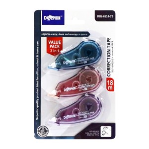 DOLPHIN DOL-8118-3S CORRECTION TAPE