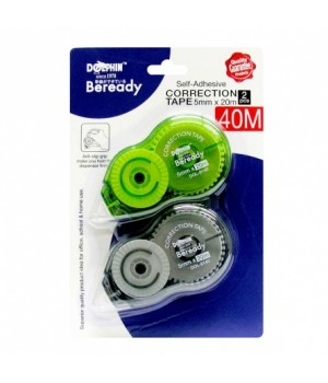 DOLPHIN 8140 CORRECTION TAPE 5MM X 20M  2S 