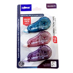 DOLPHIN DOL-8118-3S CORRECTION TAPE