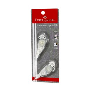FABER CASTELL 169103 CORRECTION TAPE REFILL x2 
