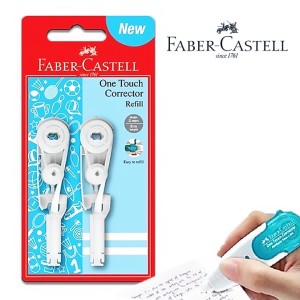 FABER CASTELL 169205 ONE TOUCH CORR REFILLx2   