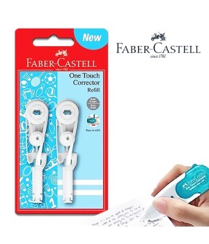 FABER CASTELL 169205 ONE TOUCH CORR REFILLx2   