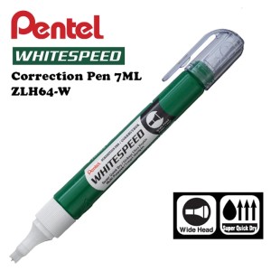 PENTEL ZLH64-W CORRECTION PEN WHITESPEED 7ML