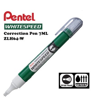 PENTEL ZLH64-W CORRECTION PEN WHITESPEED 7ML
