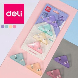 DELI QJ8530 TRIANGLE CLIPS 4S 52MM