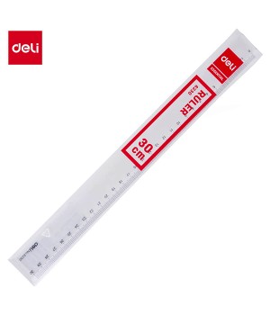 DELI 6230 30CM RULER PS