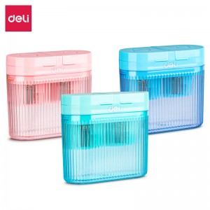 DELI 68664 2 HOLE PENCIL SHARPENER 