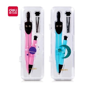 DELI 72154 COMPASS WITH MECHANICAL PENCIL