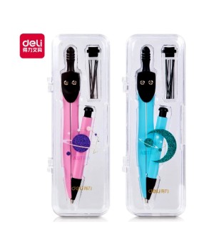 DELI 72154 COMPASS WITH MECHANICAL PENCIL